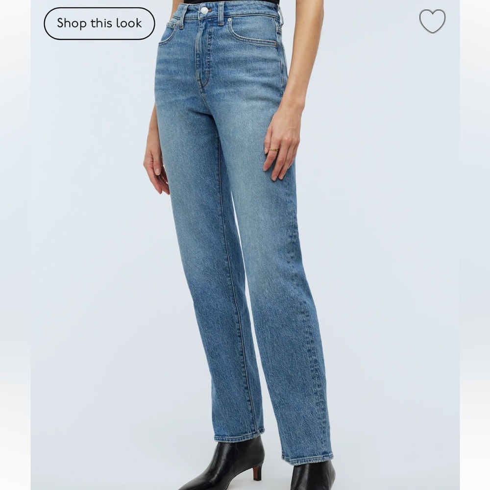 Madewell 90’s Straight high rise jeans